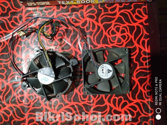 Cooling fan 2ta+power Cable+VGA cable 2ta +keyboard Bik